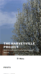 Mobile Screenshot of harveyvilleproject.com